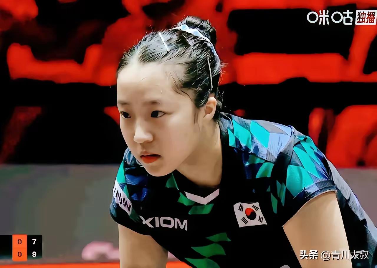 韩国一姐申裕斌战削球名将桥本帆乃香，取胜十拿九稳！重庆冠军赛首轮，韩国一姐申裕斌
