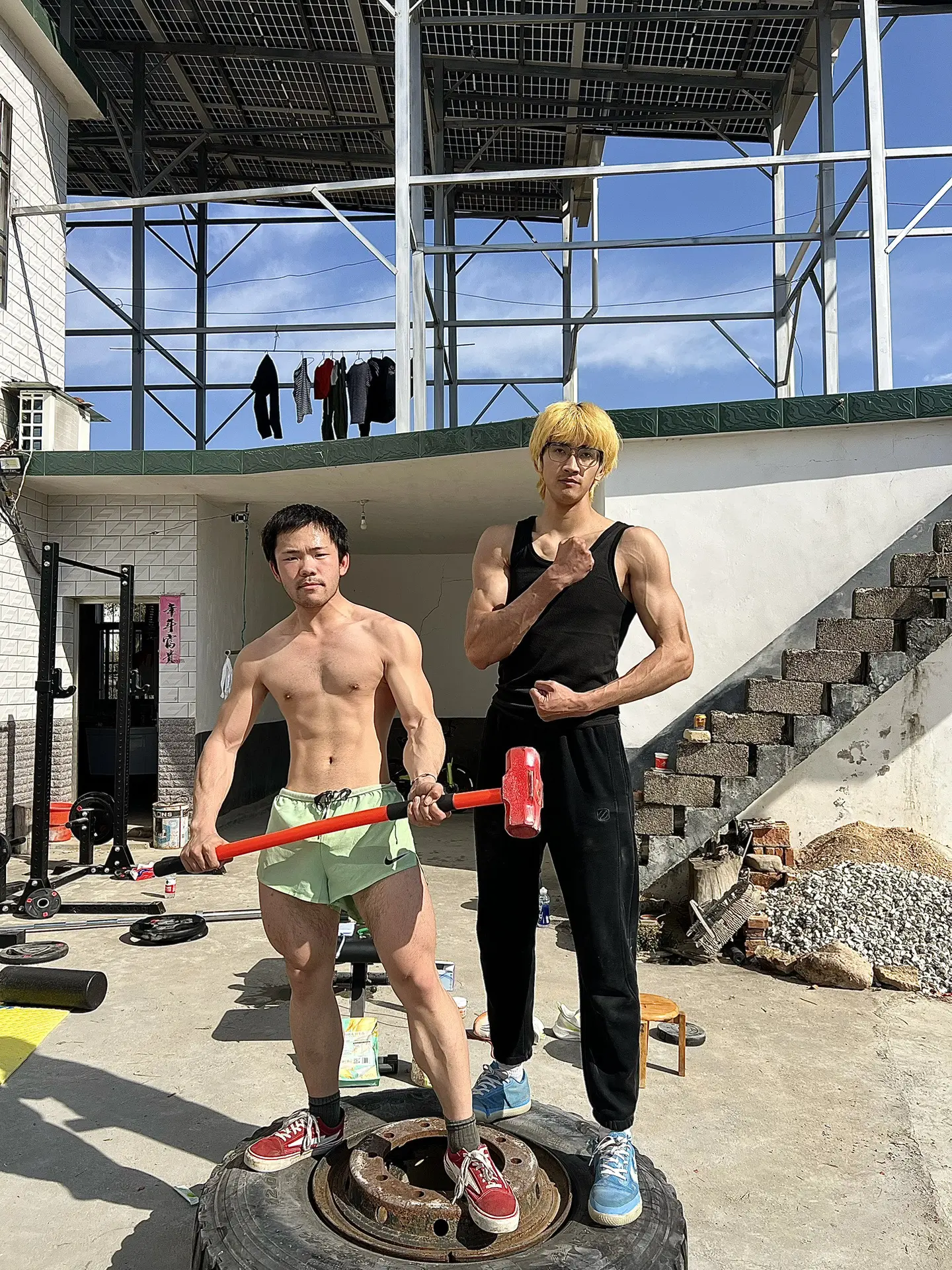 如果你软弱，上帝会抛弃你。