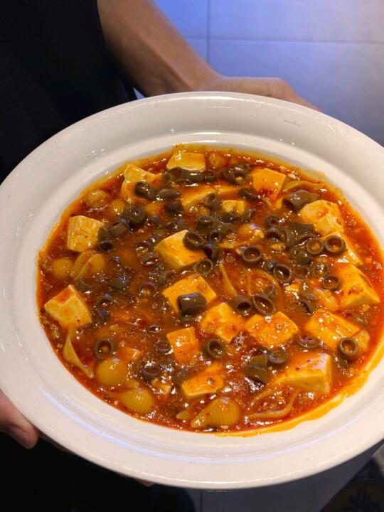 妈耶！太好吃了！海肠豆腐！