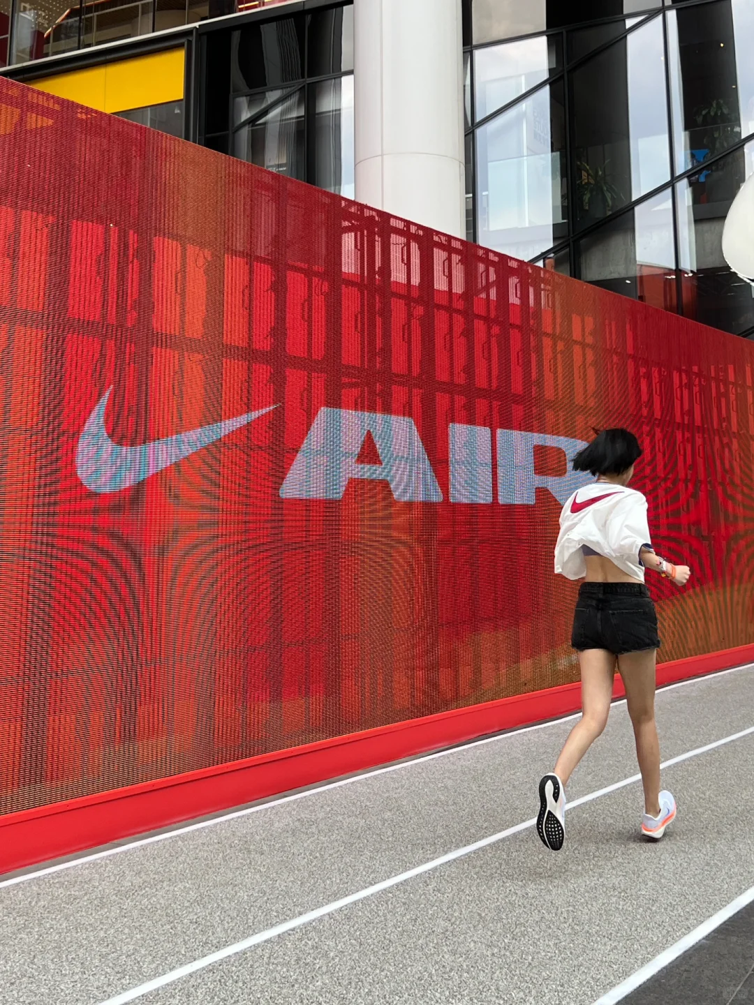 去NIKE跑步做高能量女孩🏃