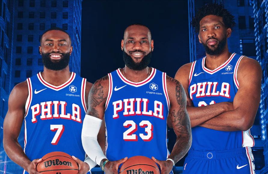 突发！NBA官方交易日志确认：詹姆斯正式成为费城76人一员！

据知名记者Sha