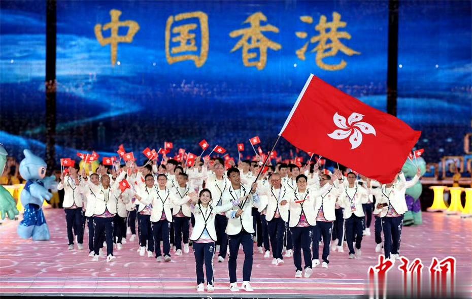 中国香港，中国澳门，中华台北……到齐了！毕竟都是自己的孩子。#中国台北出场欢呼声
