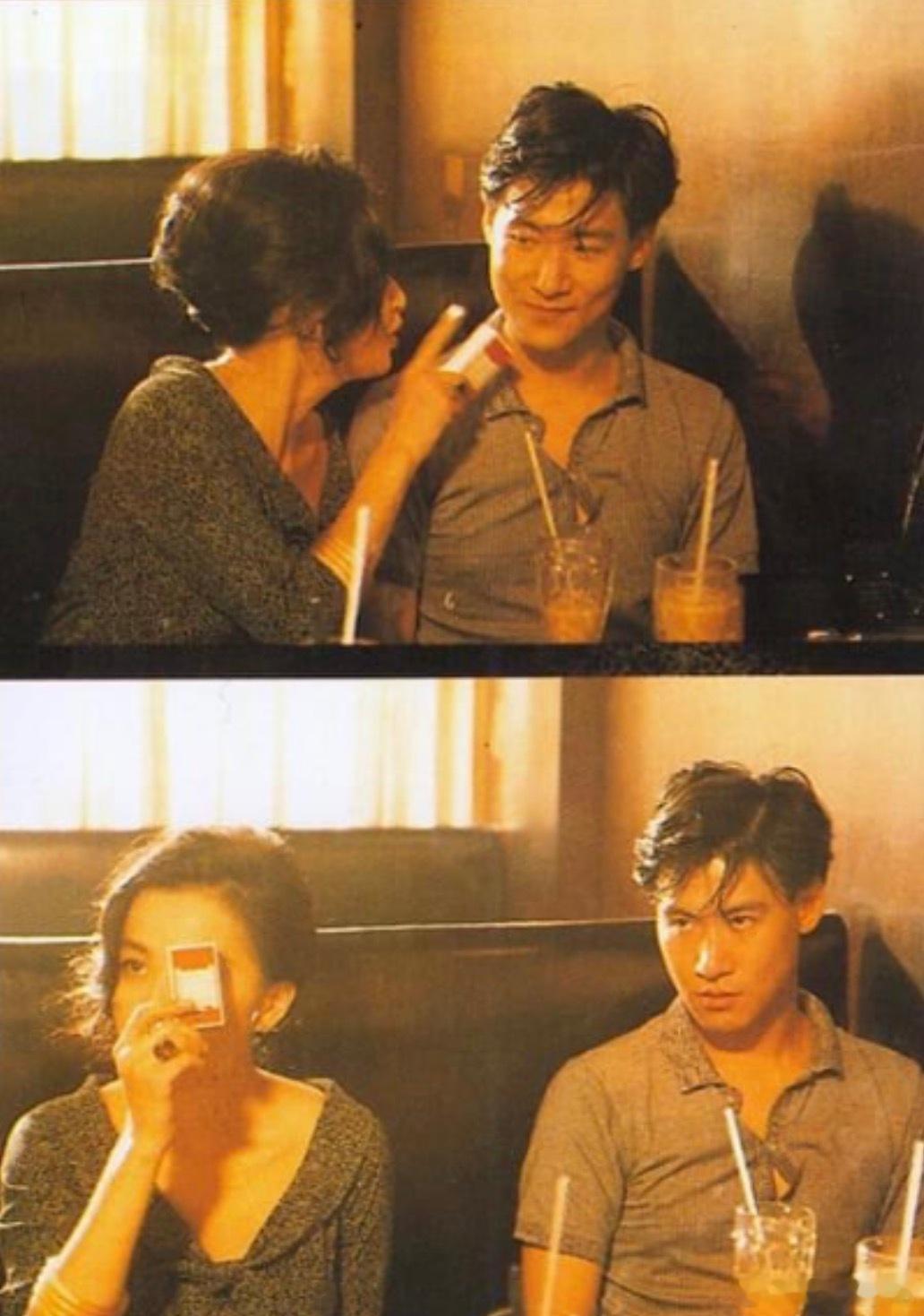 《阿飞正传》拍摄现场。🎬 