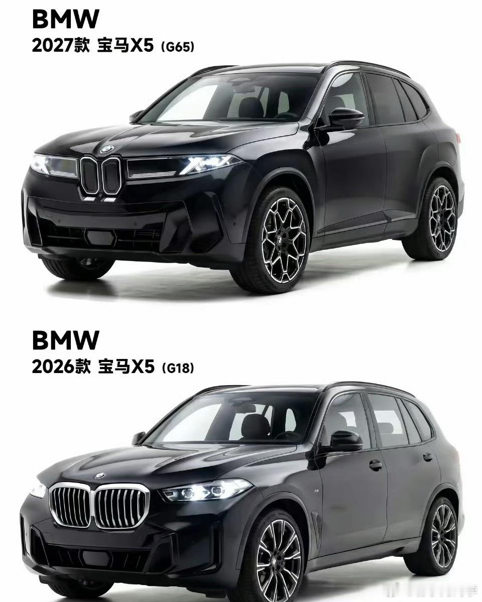 以前吐槽宝马的大鼻孔，这一下变小了吧，怎么感觉哪不对劲呀？