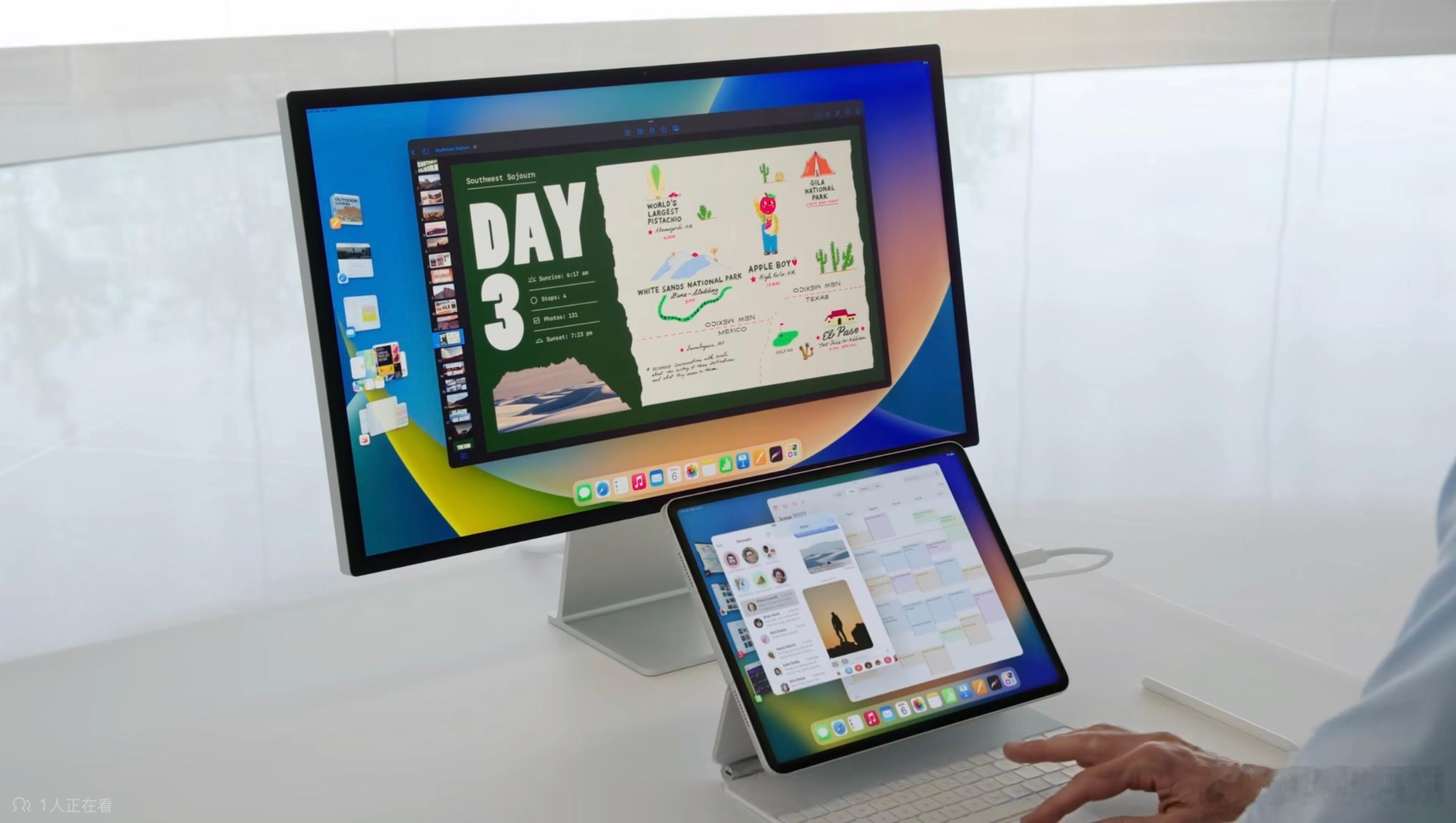 Apple在WWDC22正式立项开发iPadOS 16台前调度时，软件工程团队把