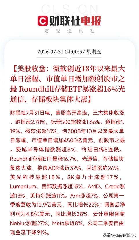 凌晨4点，一道刺破黑暗的强光，击穿了连日来笼罩全球市场的AI硬件阴霾

不是传闻
