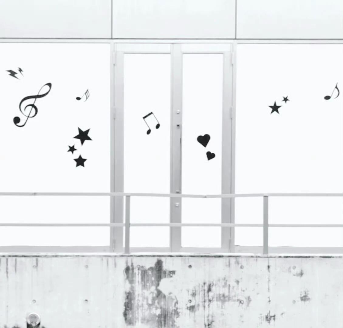 白 