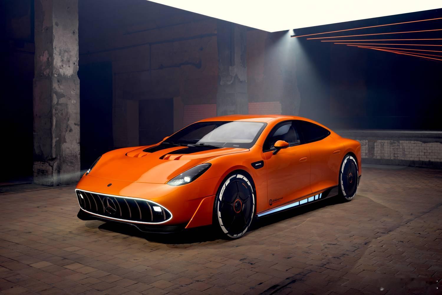 名车志新闻 重塑电动性能边界，梅赛德斯 - AMG 发布CONCEPT AMG 