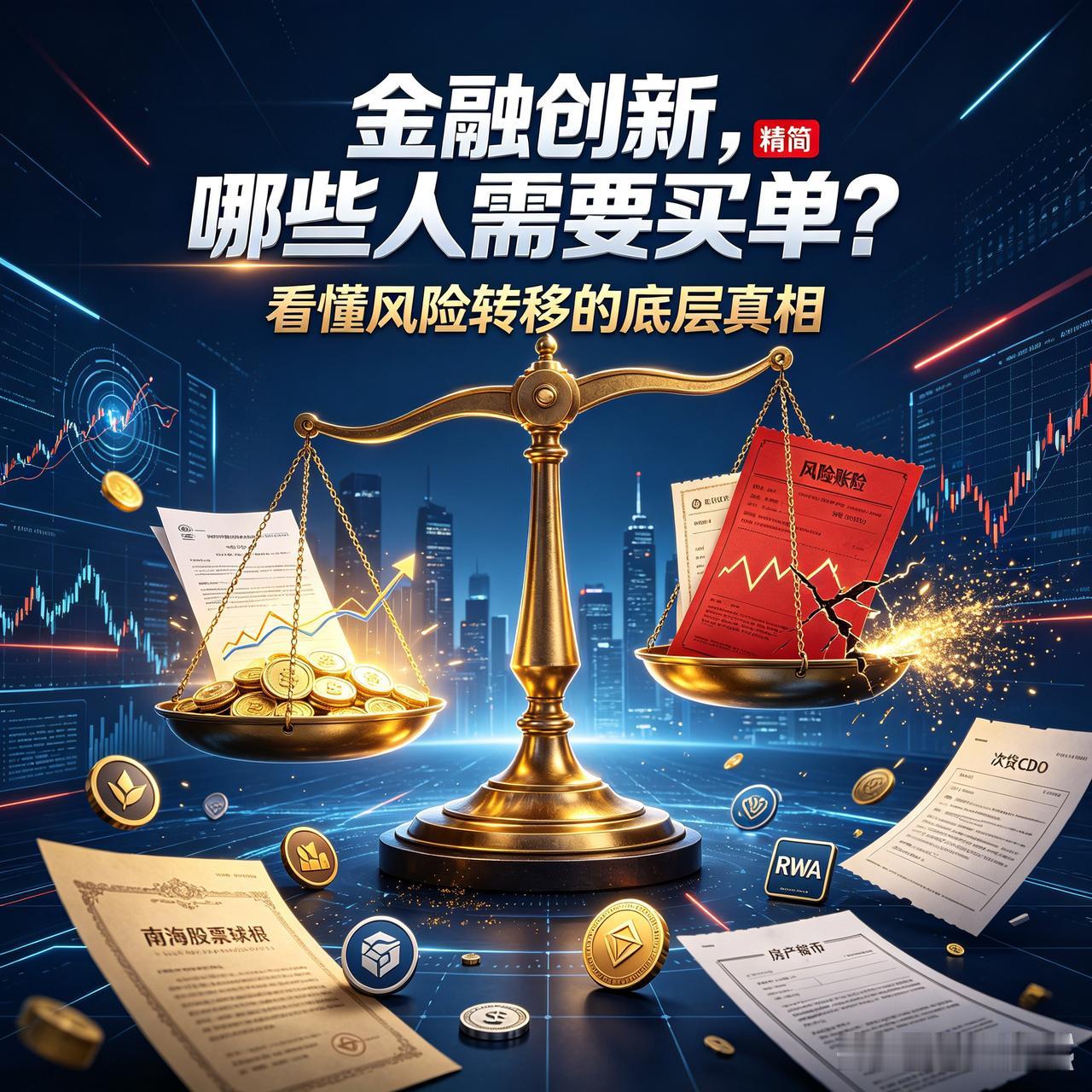 专家口嗨金融创新，哪些人需要买单？【精简】
 
很多人一听到金融创新四个字，瞬间
