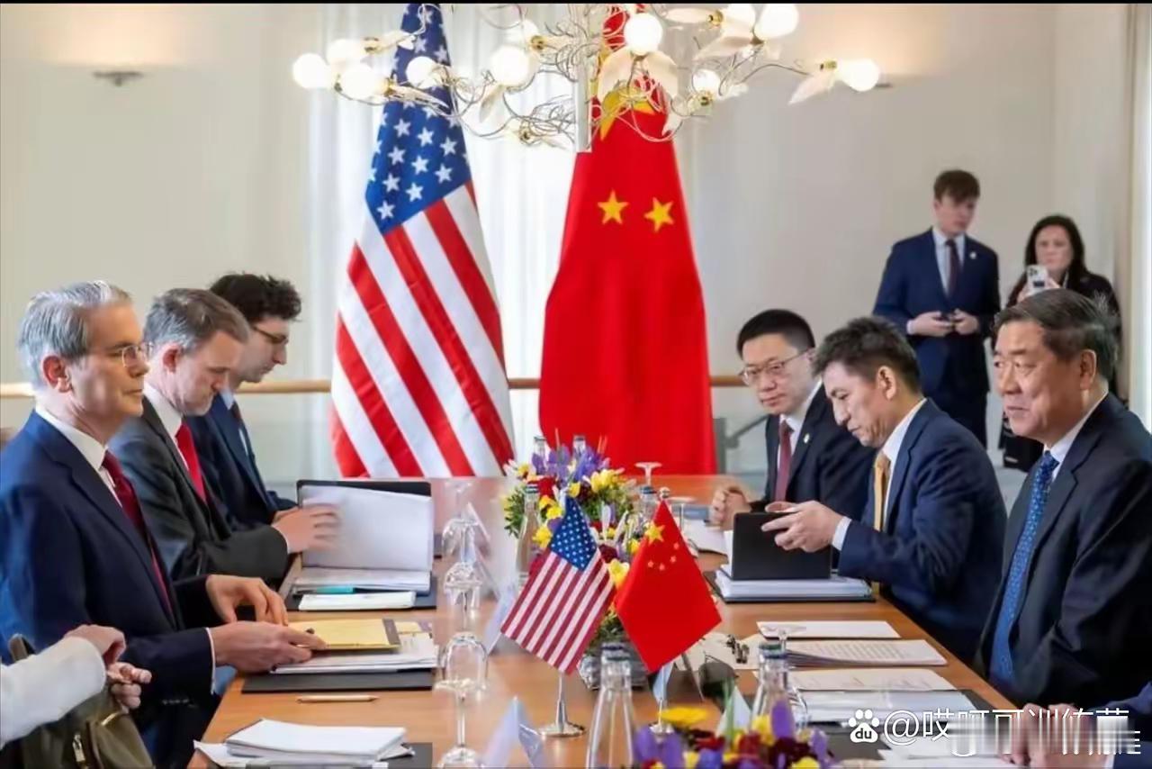 中美：不求彻底解决中美西班牙会谈，还没进门，美国财长贝森特就滑了一脚，兆头很明显