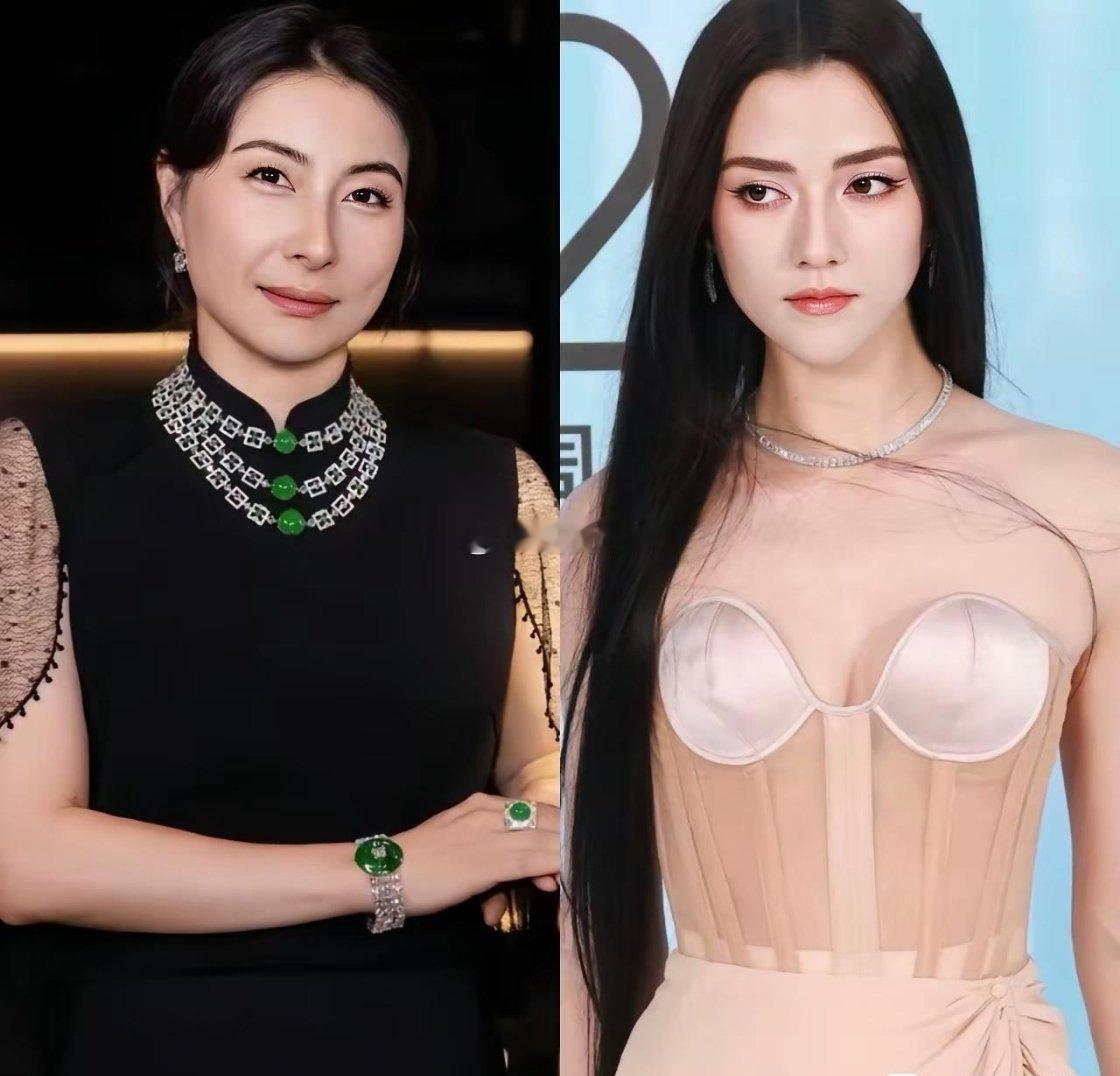 同样是霍家儿媳，你更喜欢郭晶晶还是娜然？虽说娜然整体精致美艳，但她的五官不太柔和