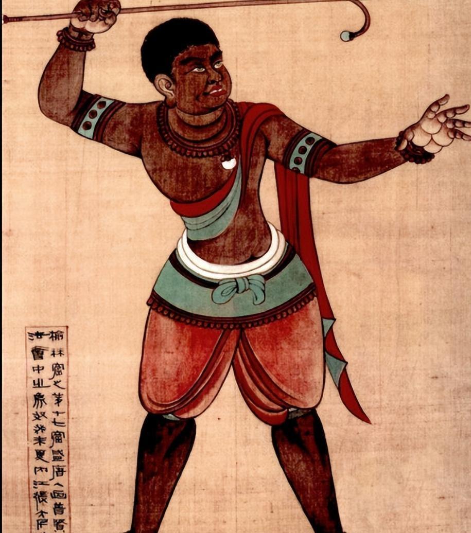 唐代贵族家中，除了昆仑奴、新罗婢，还以豢养菩萨蛮和波斯姬为风尚。

菩萨蛮指来自