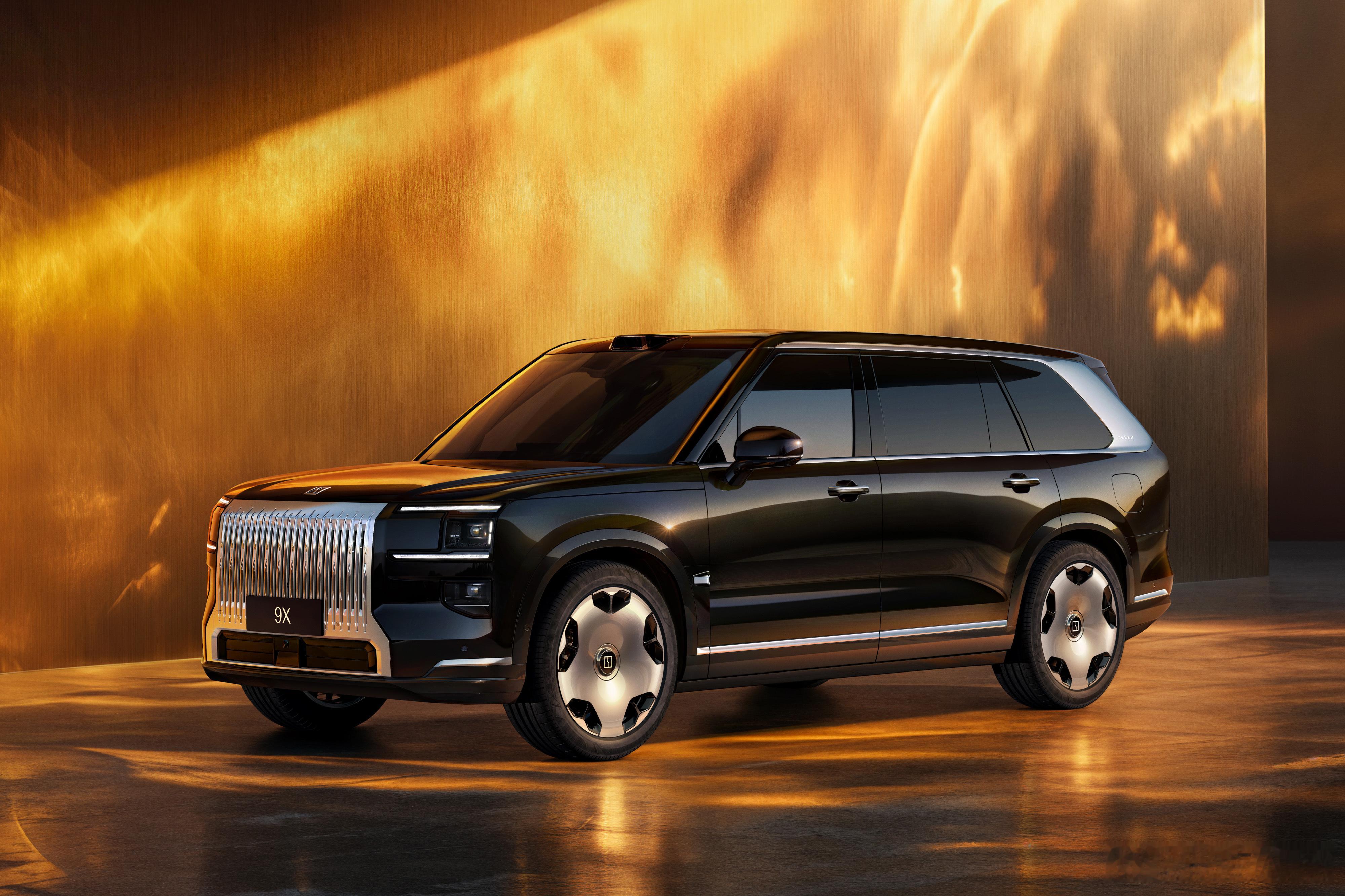 极氪9X重新定义旗舰SUV【极氪关键车型 9X 亮相，林杰 “目标是细分市场前三