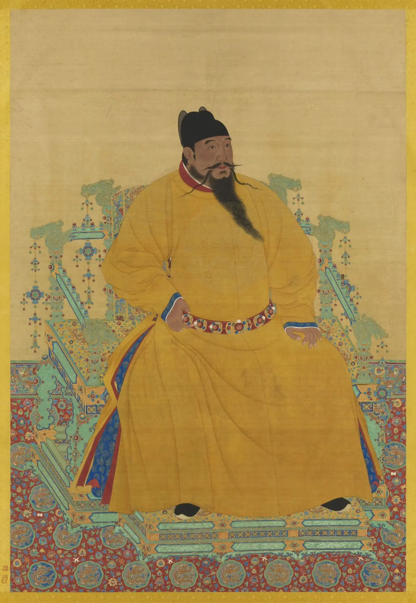 朱棣亲征位置与明初将领和霍去病北征位置距离