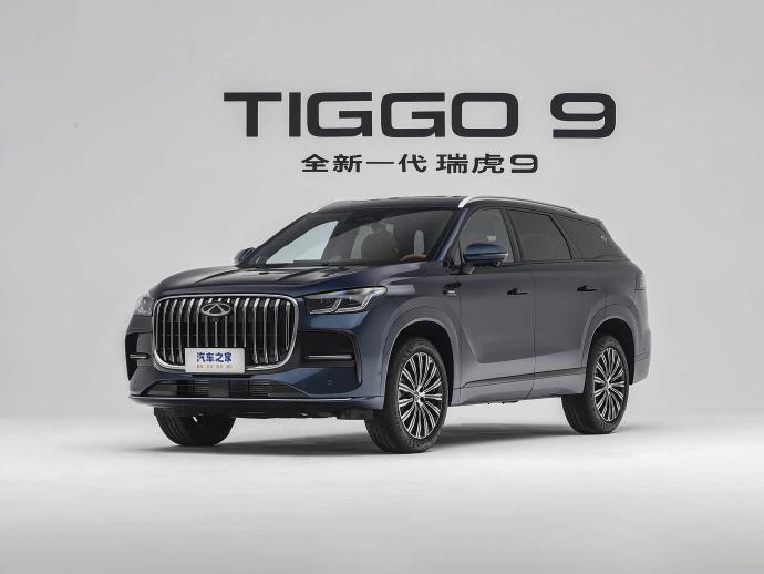 新款瑞虎9实车亮相，外观与内饰焕新，换装双联巨屏