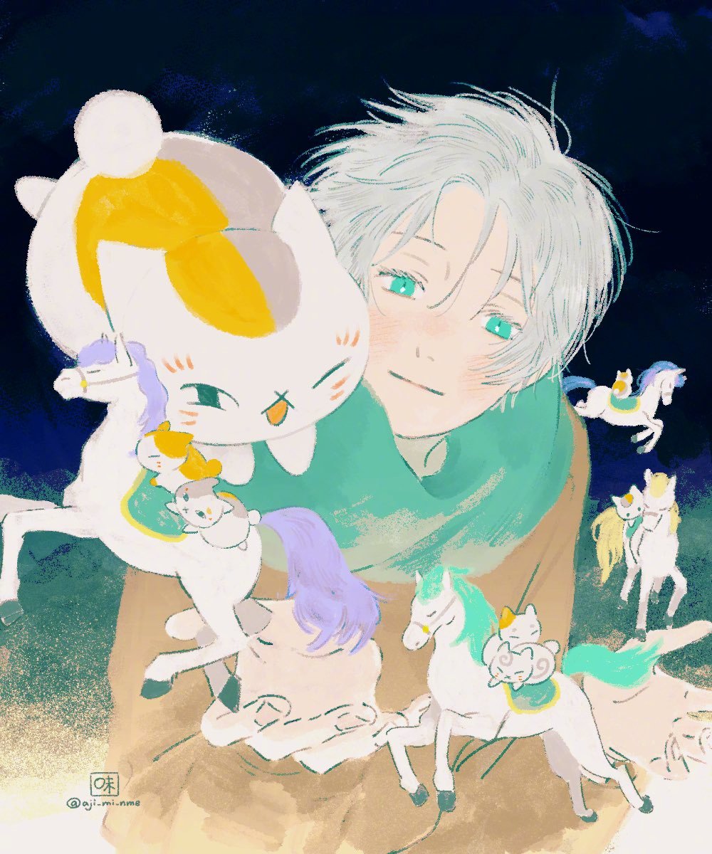 夏目友人帐 味 老师画的夏目贵志太温暖治愈了