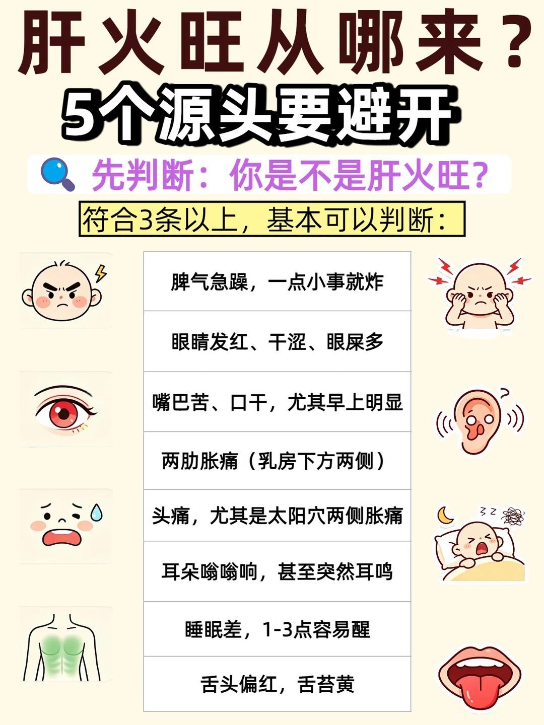 肝火旺从何而来？5 类诱因，看看你属于哪一种？