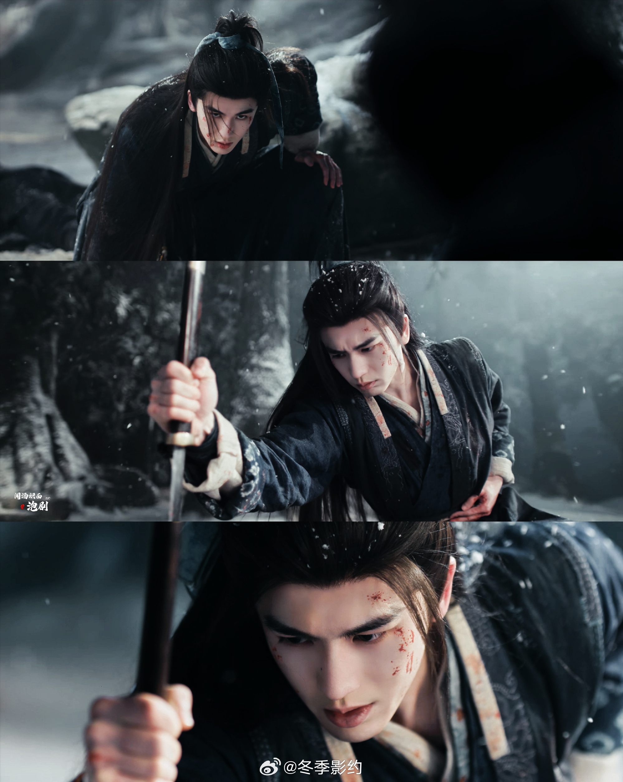 张凌赫人生镜头 红毯持杖而立，俊朗身姿搭氛围感造型，镜头下气场全开，戏内戏外皆定