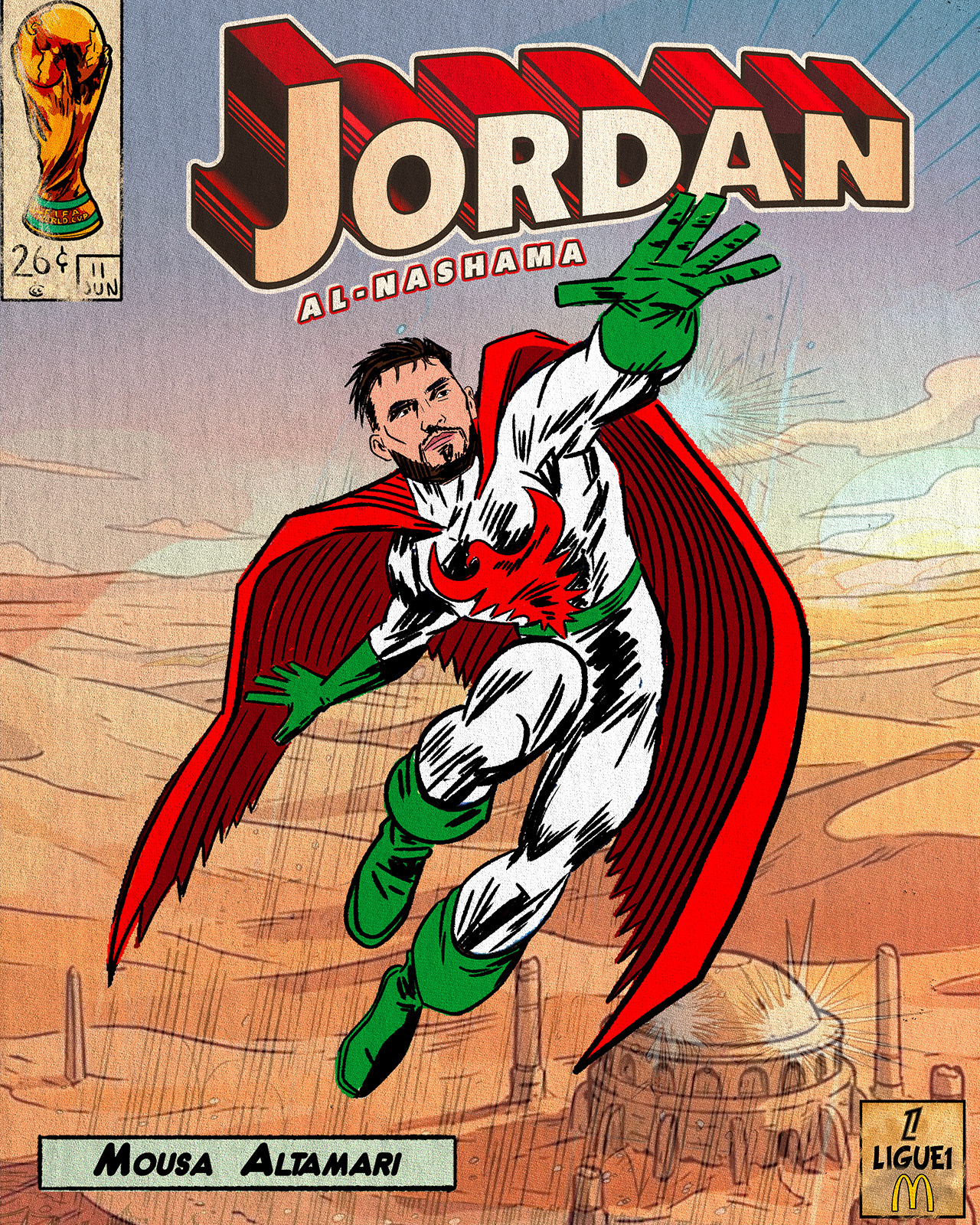 🇯🇴 约旦球王——穆萨·塔马里法甲法甲联赛
