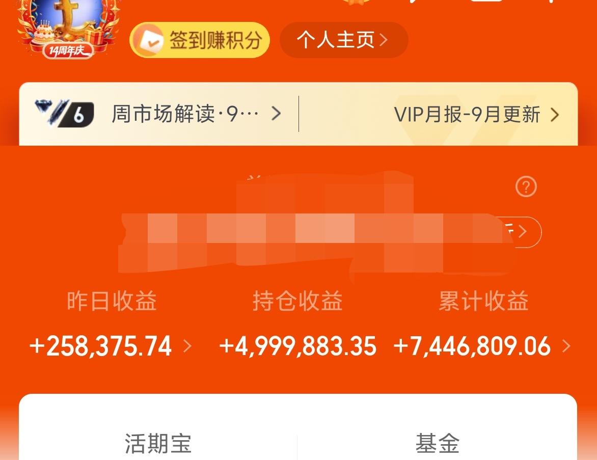 昨天基金盈利25.8万大洋，累计收益744万。
靴子终于落地，等待了三年，美联储