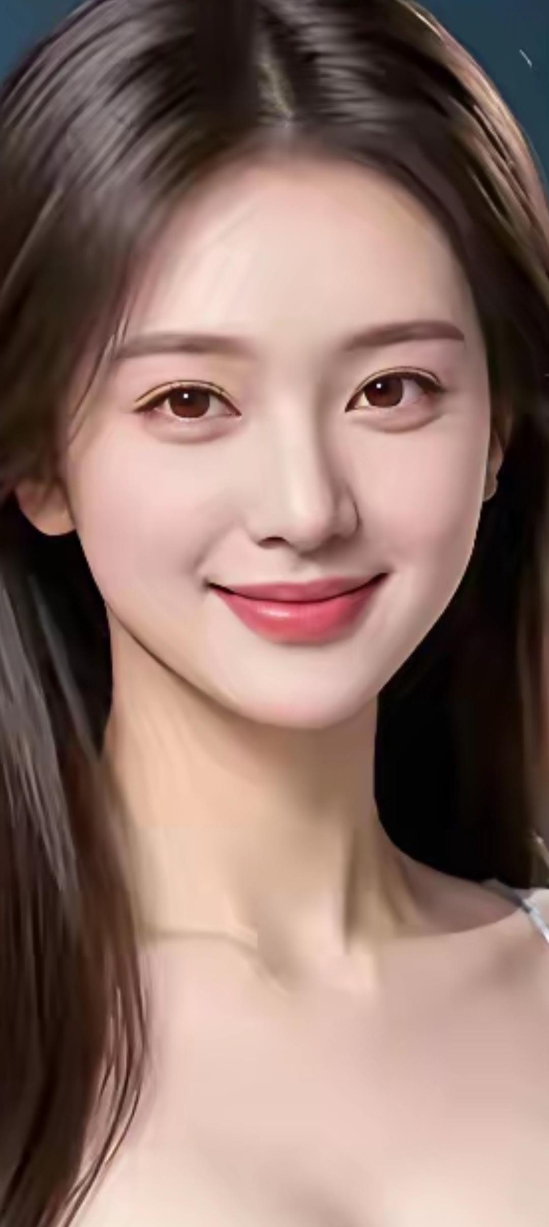 甜美笑容，温柔可人，元气满满的一天从微笑开始！😊✨