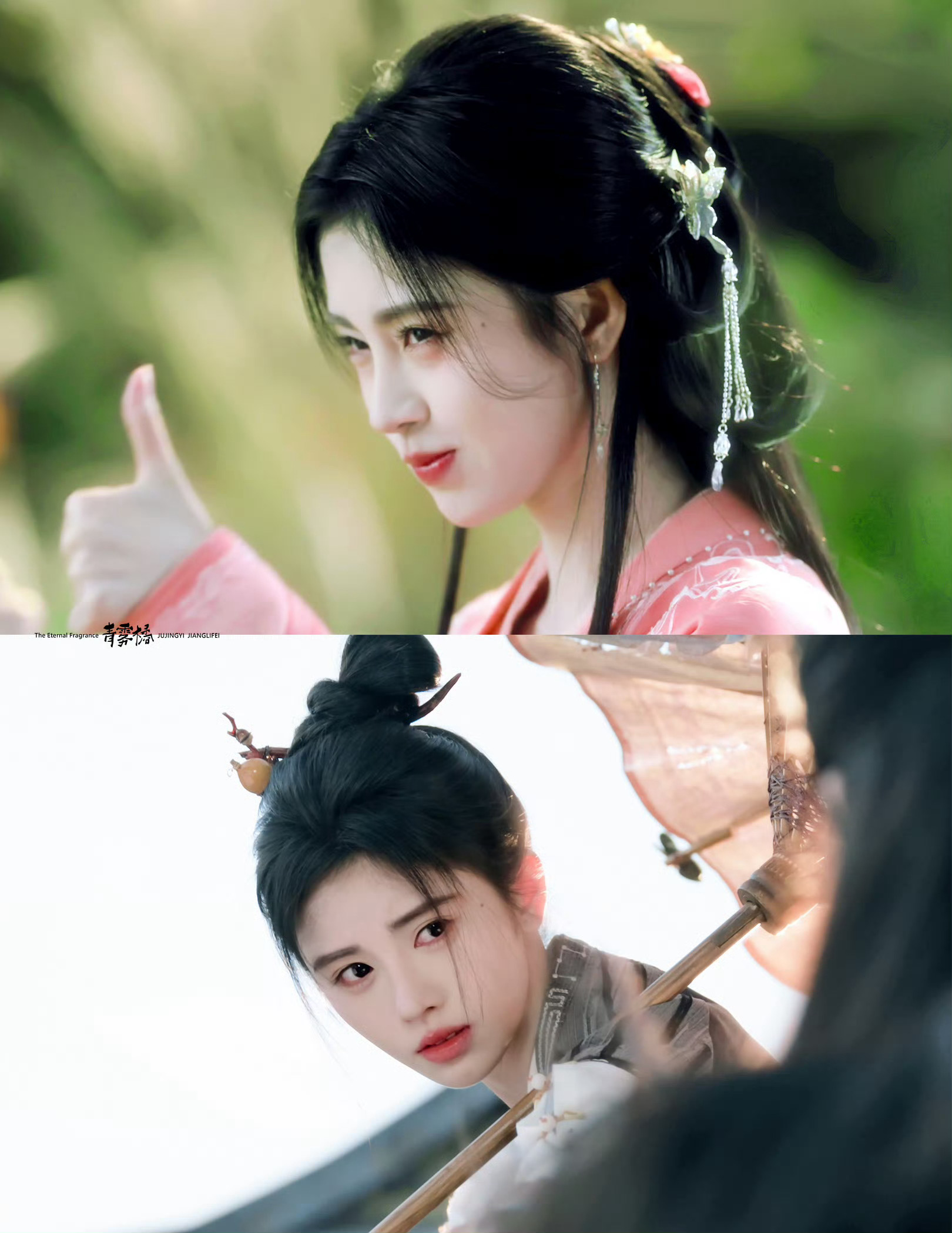 鞠婧祎千香卫视黄金档收视率排第二 我们姜黎非超美嘿嘿就这样棒棒哒！！婧祎演的好好