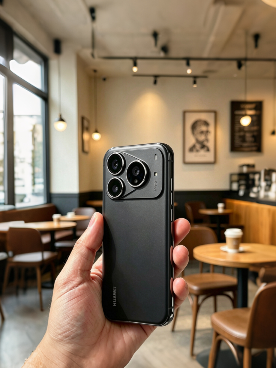 来一版哑光黑的华为Pura 90感觉这个ID设计似乎更契合黑色呢？华为Pura9