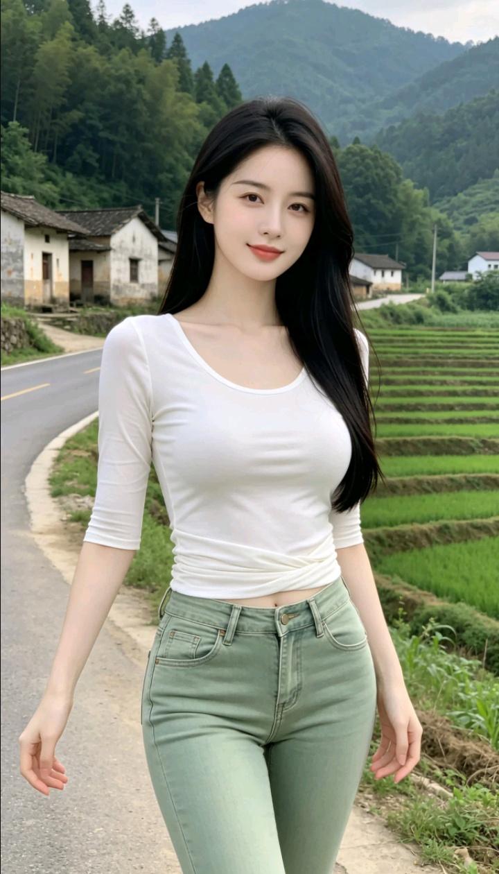 一个女孩在乡间小路上散步。中年女人,最渴望什么? 中年女子的感慨 气质中年女性