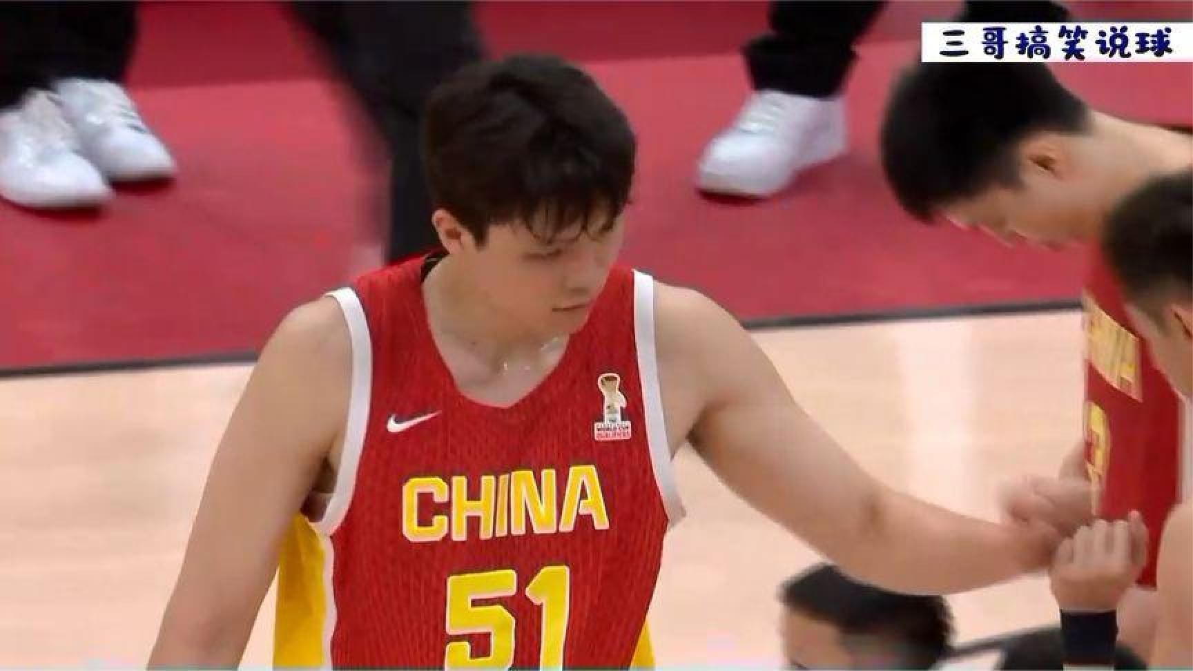 正播，中国男篮vs黎巴嫩，杨瀚森没想到赵嘉义命中精彩三分球！