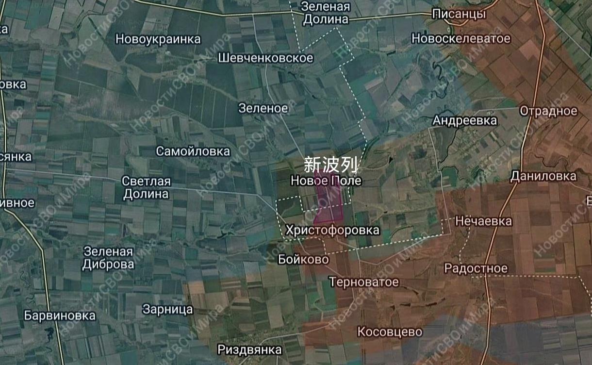 俄军东部集群第29集团军第36独立摩步旅在扎波罗热州与第聂伯罗彼得罗夫斯克州交界