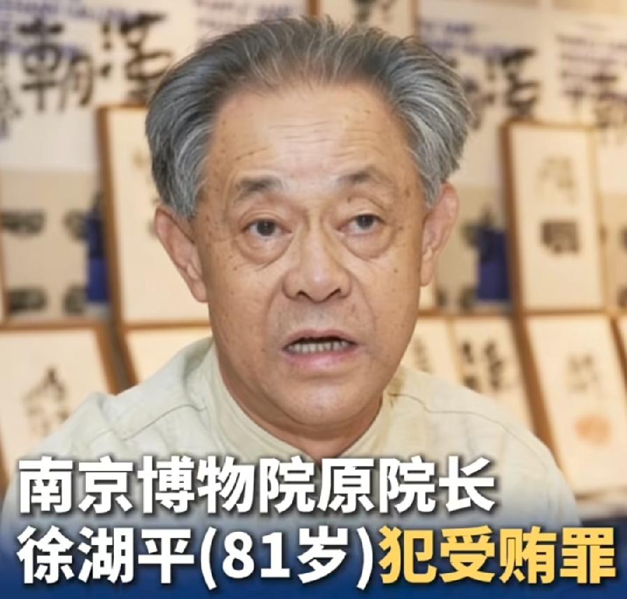 南博徐湖平。江苏通报处理结果：
1、受贿罪，判3年、罚20万！今年81岁出来84