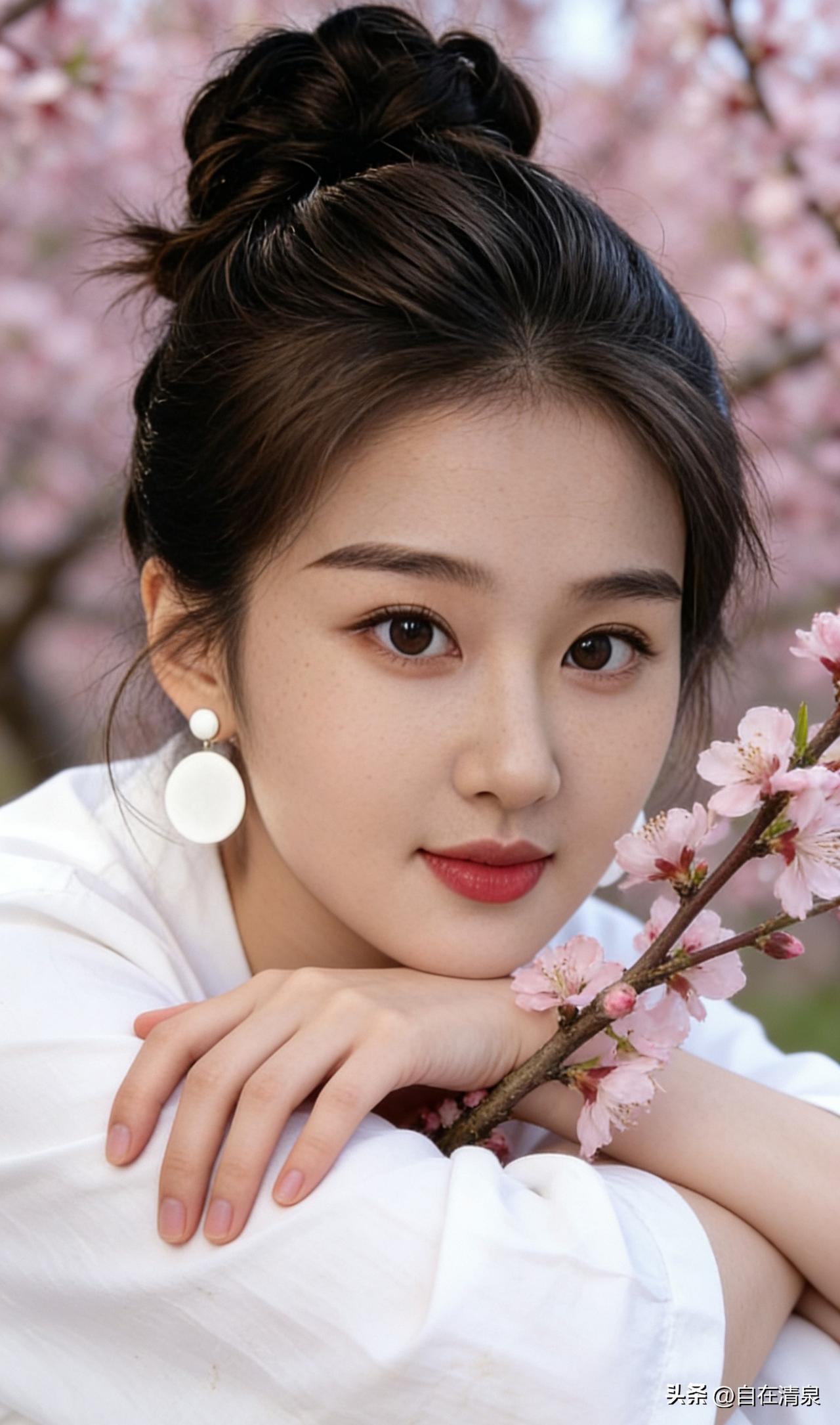 美女和男朋友窝在沙发看电影，看到深情处，男朋友突然凑过来要亲她。美女正沉浸剧情，