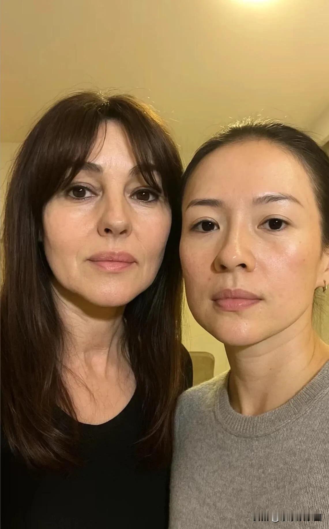 神仙打架的年代...谁也当不了第一！46岁章子怡与61岁莫妮卡贝鲁奇，两位还是素