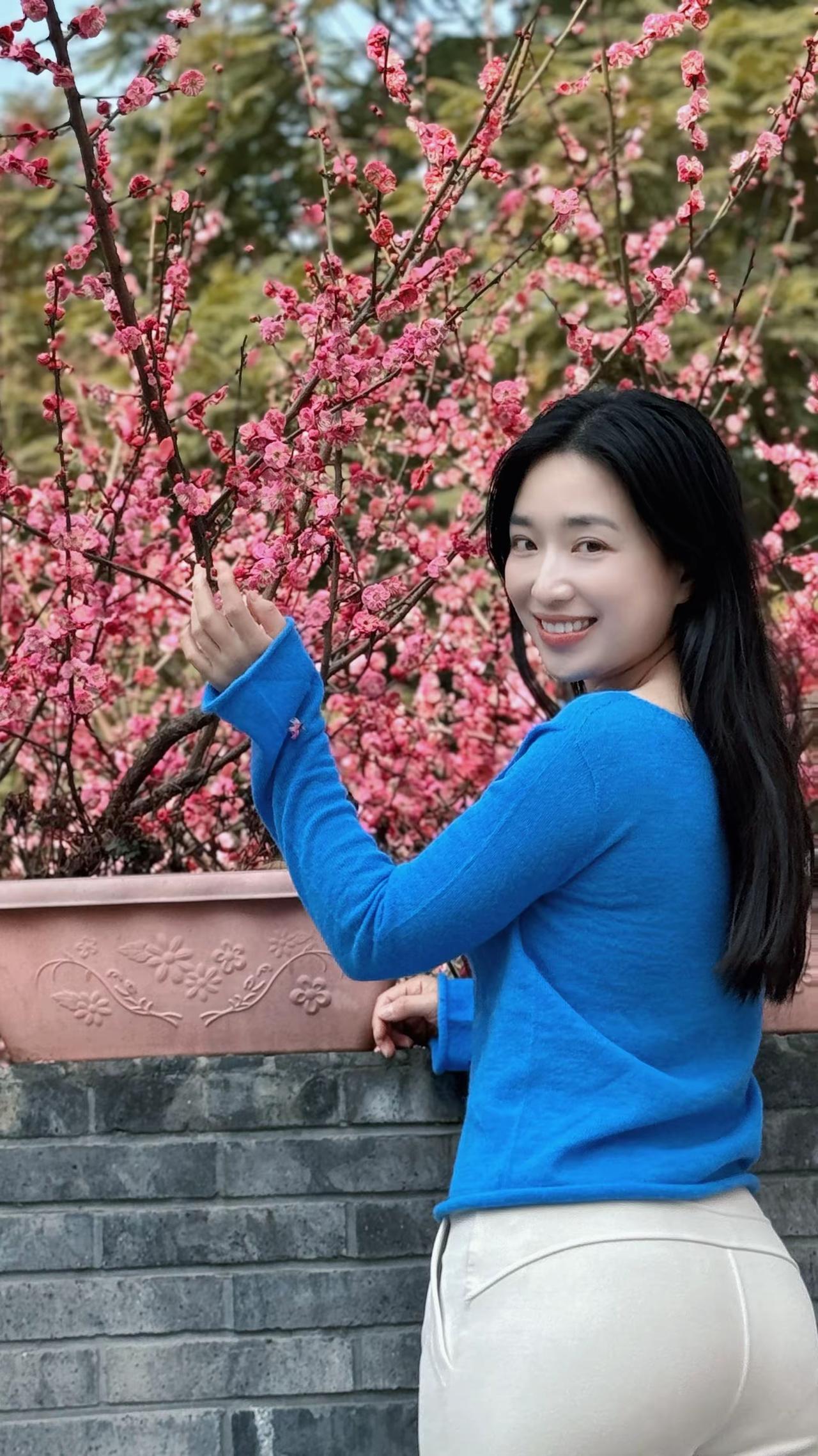 腊梅的艳，妹子的甜