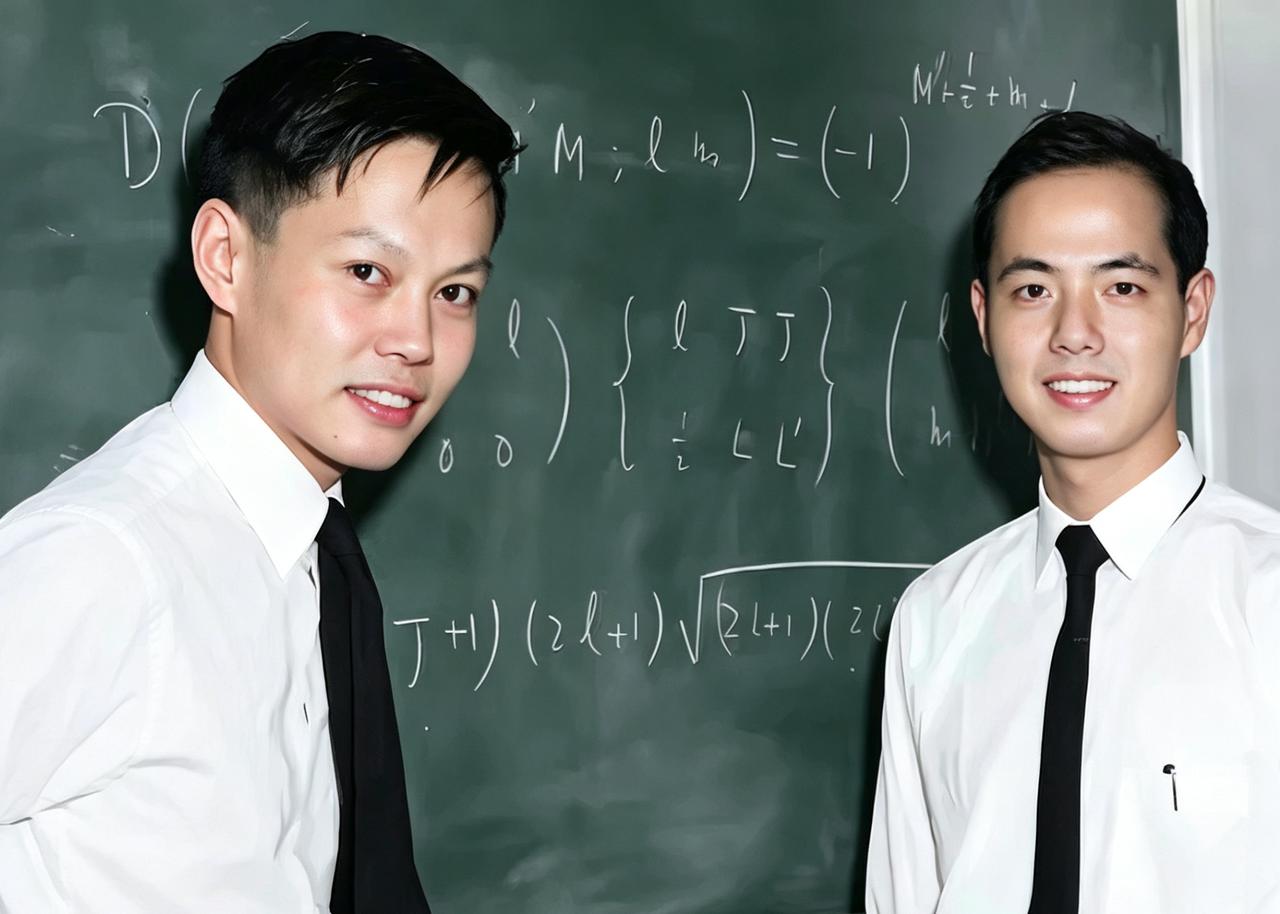 罕见青春彩照：杨振宁与李政道同框，定格科学双星的少年风华
 
这张珍贵的青年彩色