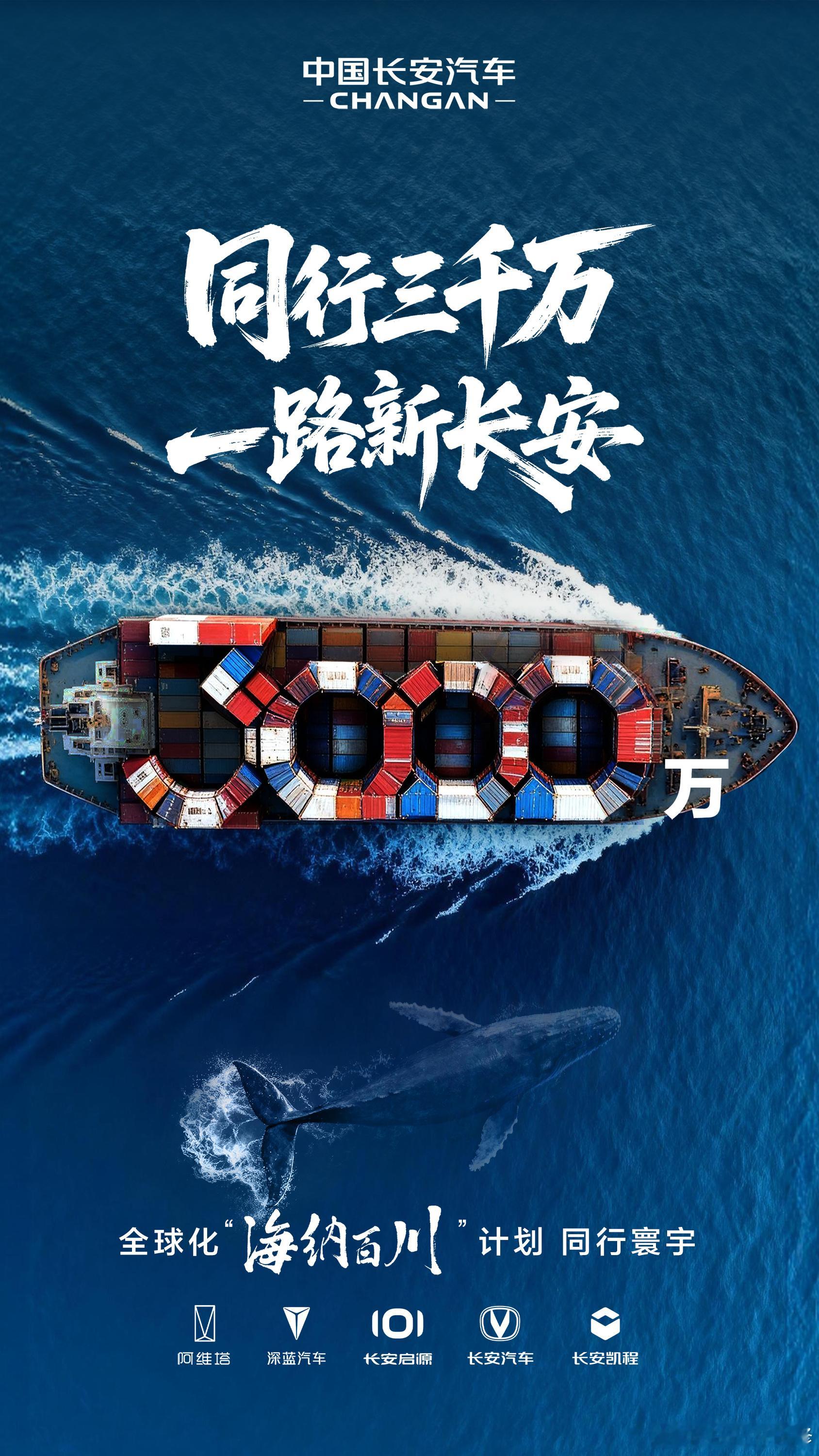 以自主技术，驱动全球征程以安全初心，照亮万家灯火中国长安即将迎来第3000万辆中