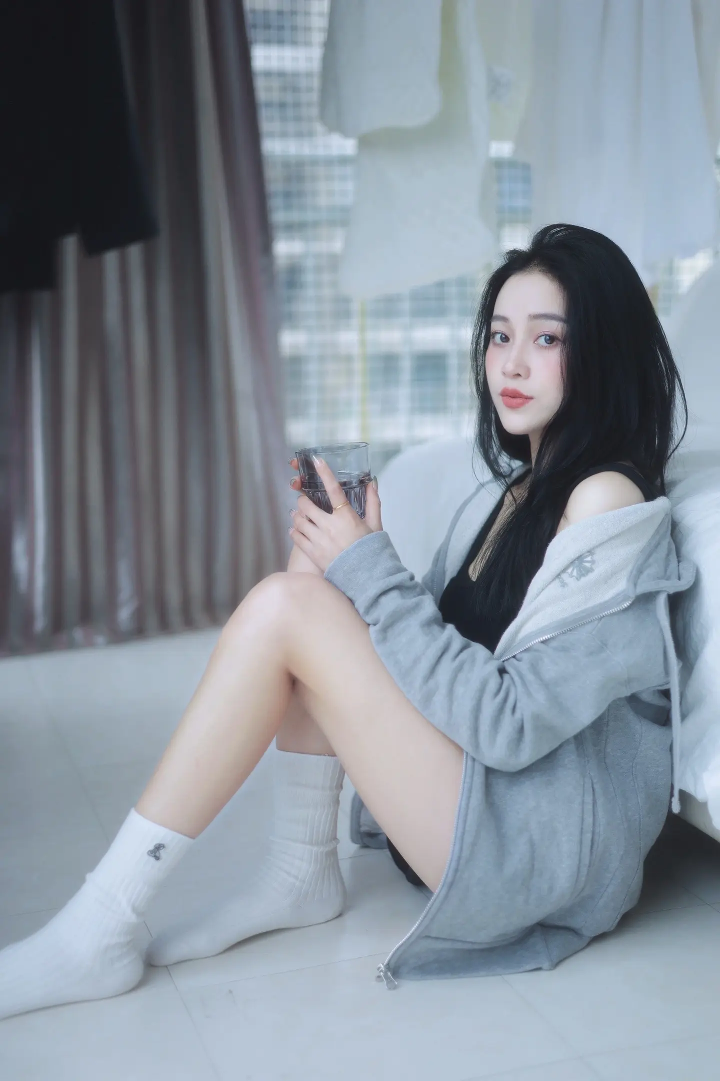 在老家真的起的很早～