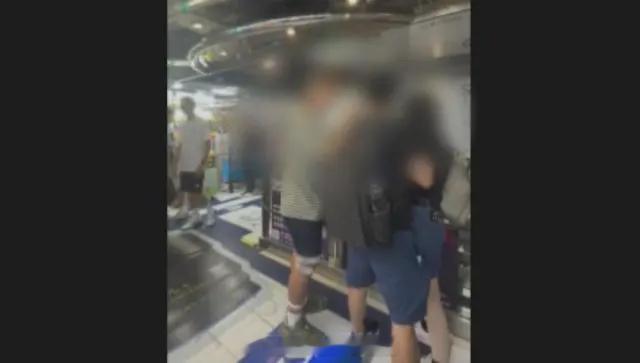 香港执法香港刑法 「九龍旺角兩對情侶爭執片段瘋傳..據了解一名香港消防員到警署自