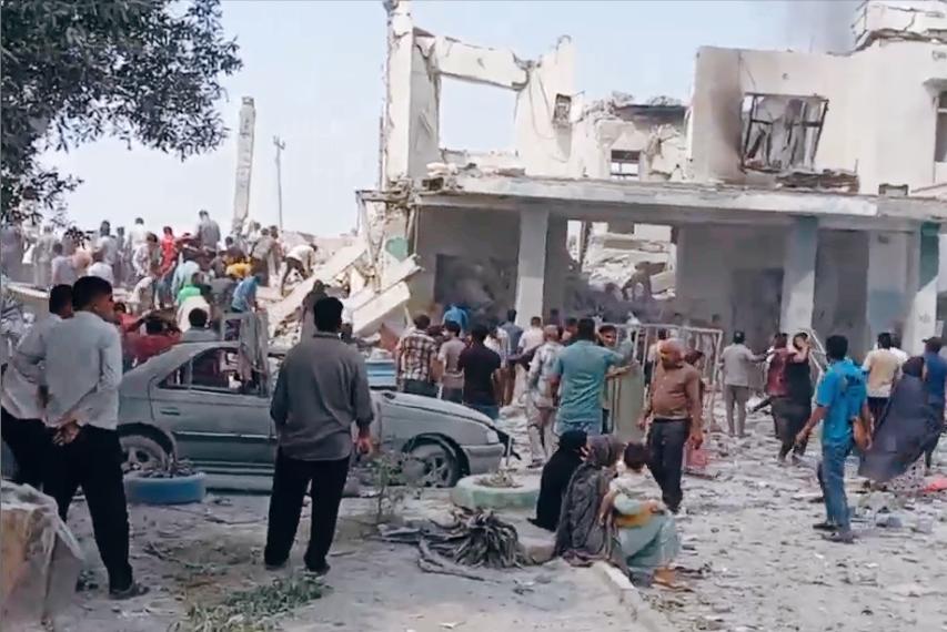 心痛！
20 名女排球员，
和未成年人在战火中遇难。

2 月 28 日，
美以