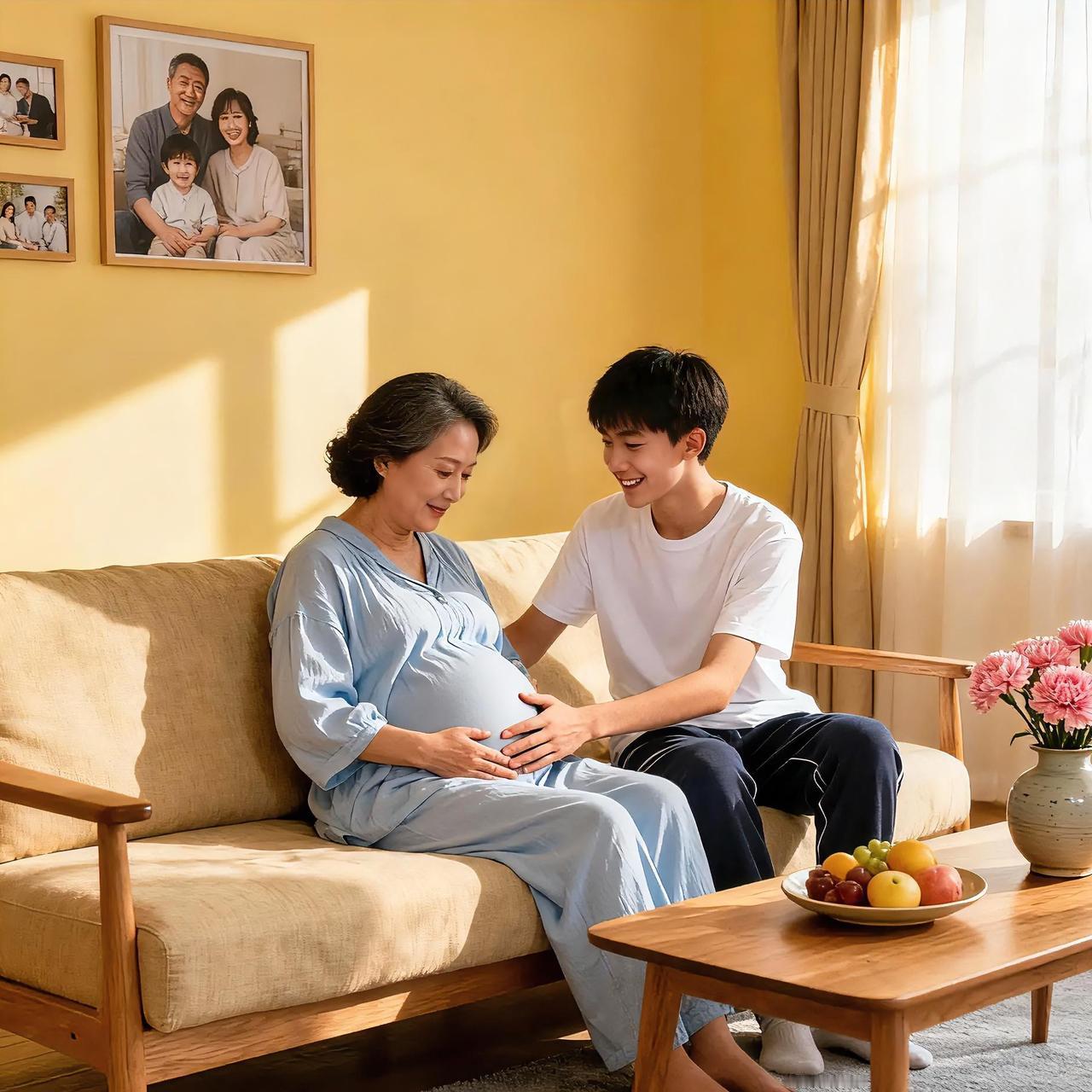 我因为老公身体原因不能生育，就领养了一个男孩，现在这孩子都18岁了，跟我感情挺好