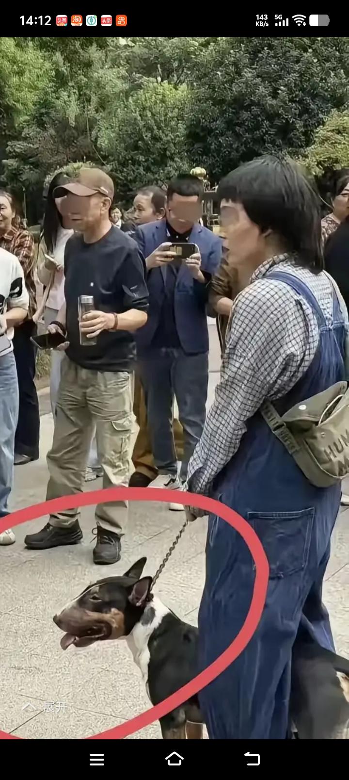 眉山烈性犬只裸奔，狗主人人品确实挺苟的

原来大家还以为眉山仁寿中城国际小区恶犬