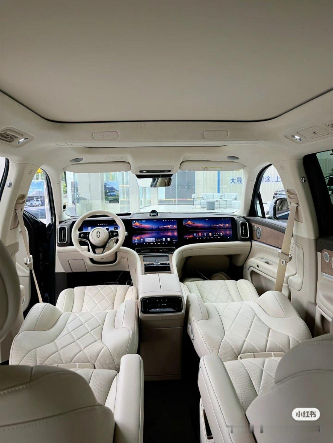 #AITO汽车[超话]#The back row of the M9 is re