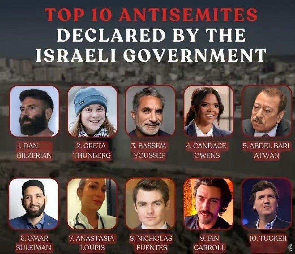 以色列开始舆论通缉所谓的反犹人群。其实是再给各种犹太资本点名。以色列这个国家真正