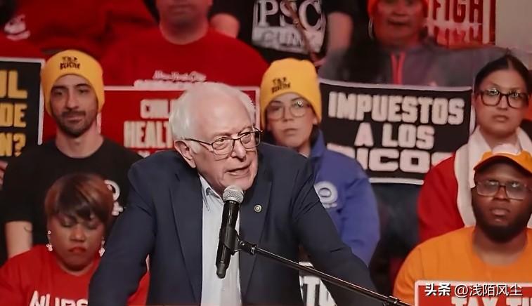 参议员伯尼桑德斯: 美国正陷入前所未有的寡头统治与财富饥荒，号称“全球最富”的国