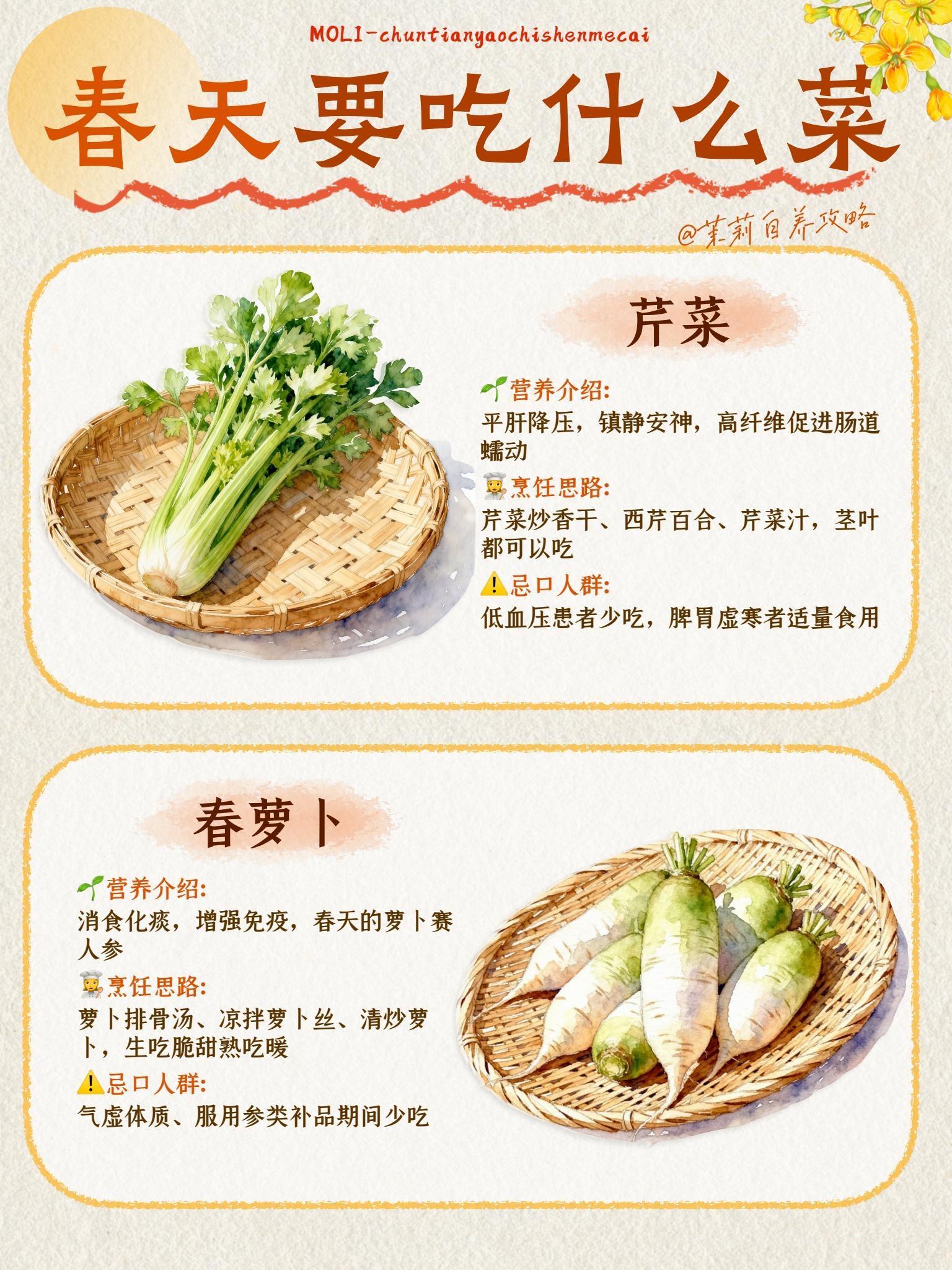 🔥春天多吃“灵气菜” 