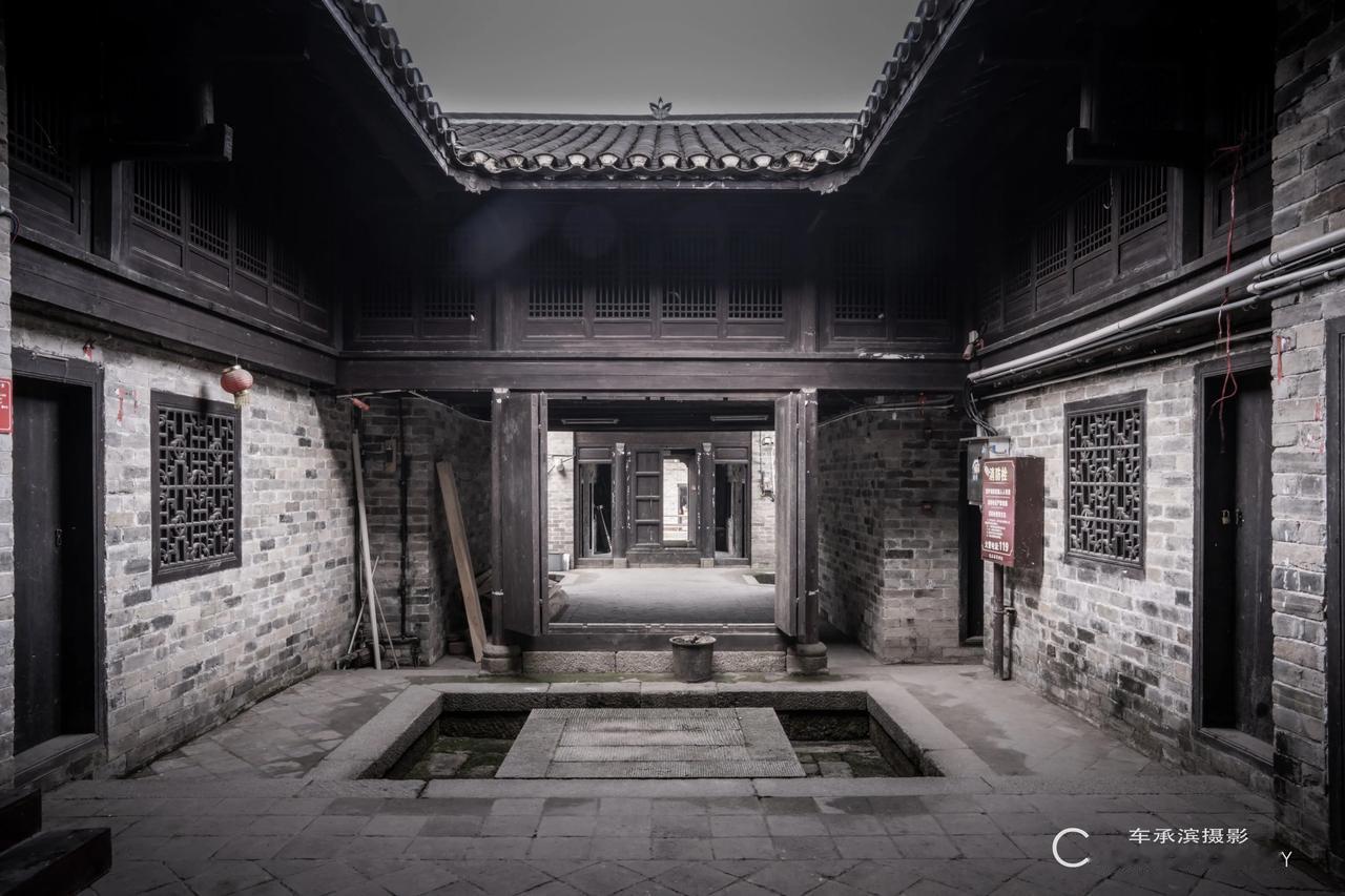古风庭院，静谧悠然，仿佛穿越时空的静谧角落-湖南.岳阳县张谷英村
