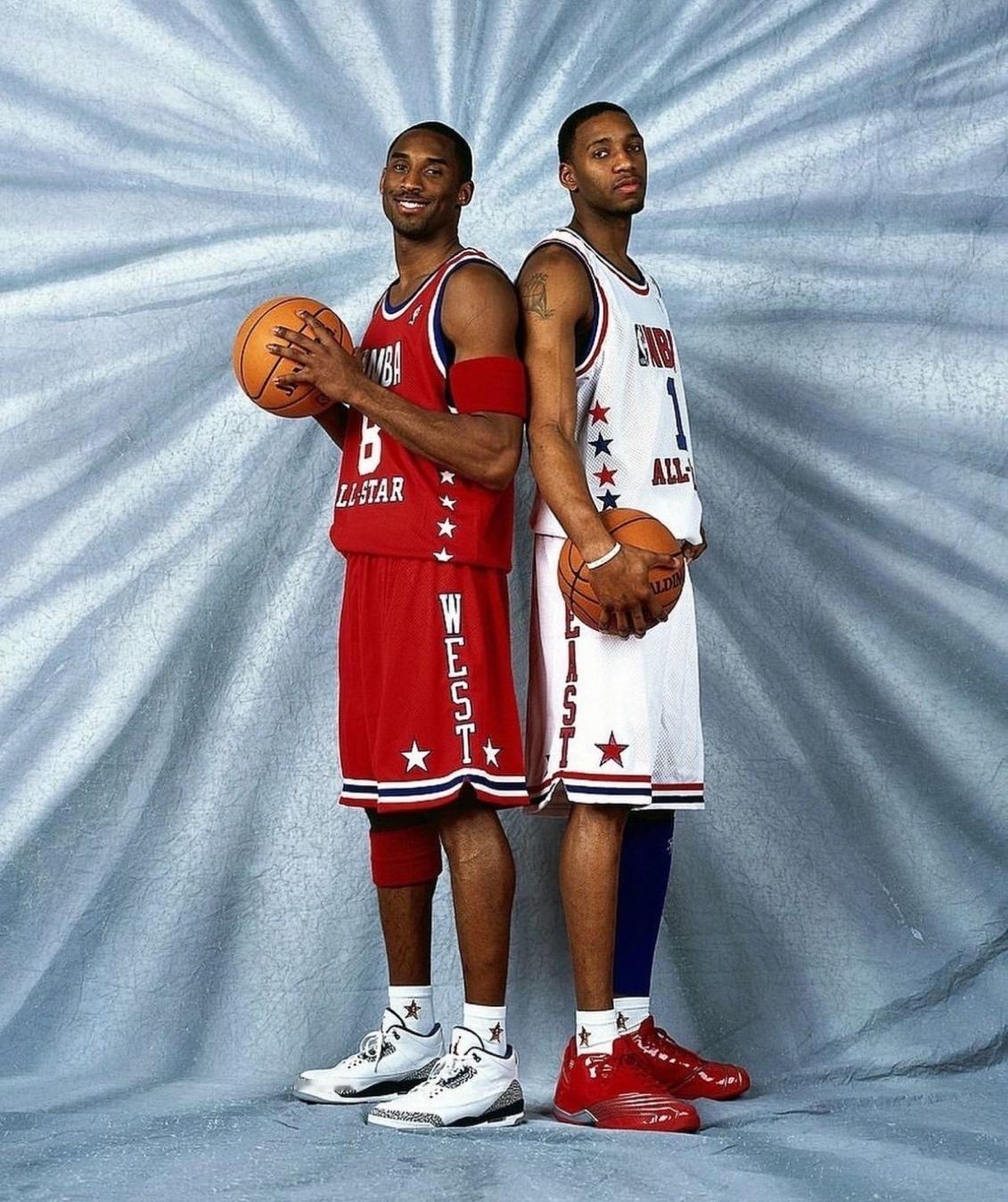 2003年的NBA全明星定妆照！这个太经典了！ ​​​