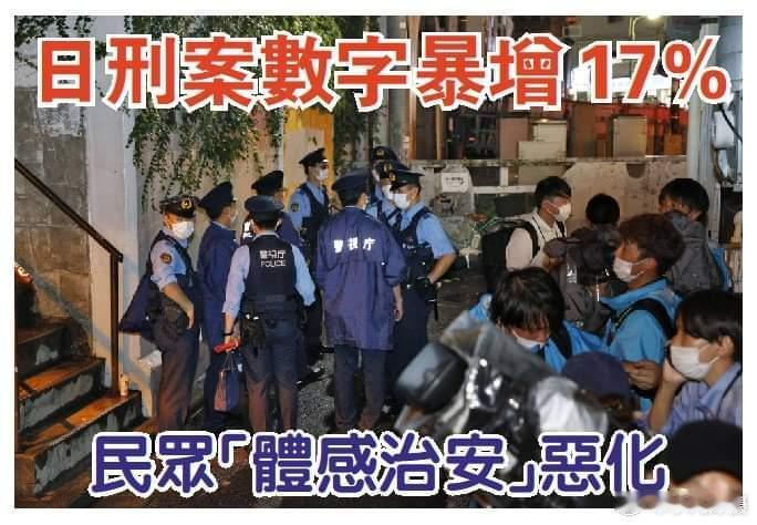 这新闻做“润生意”的肯定不会说！[吃瓜]日媒《读卖新闻》：日刑案数字暴增17%，