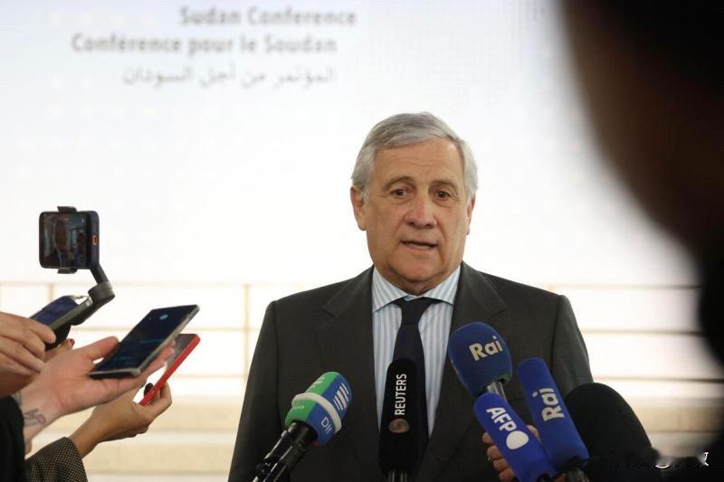 当地时间4月15日，意大利外交与国际合作部部长塔亚尼对外宣布，他将于4月16日至