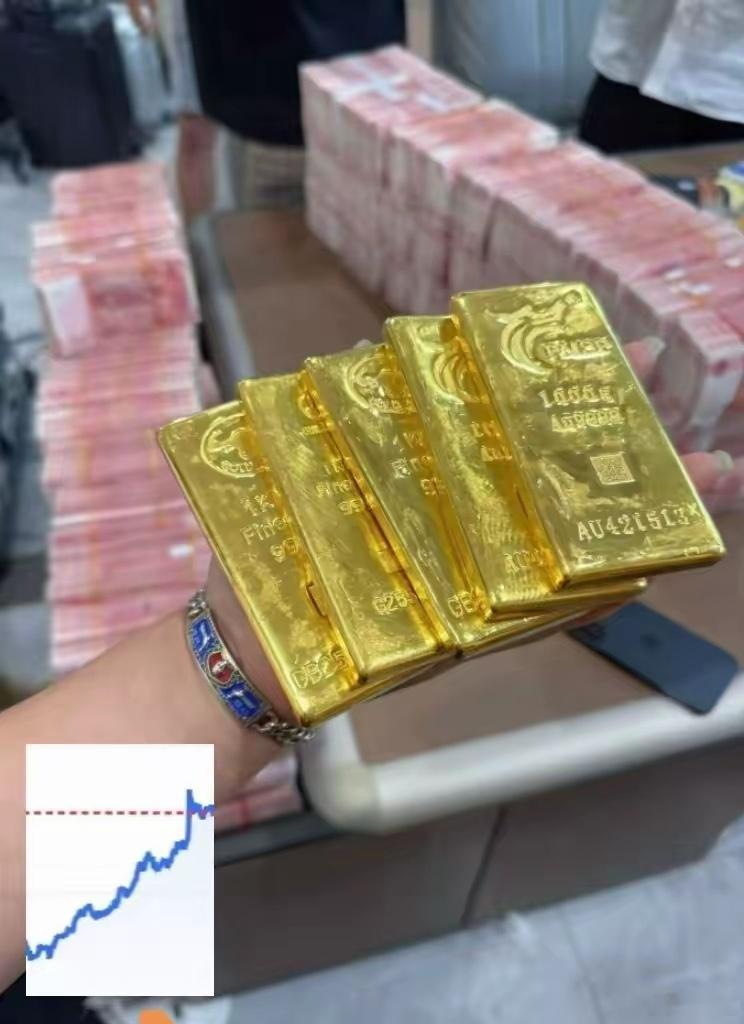 国内盘一休市，金价立马暴涨，精准躲着散户走？白天国内盘还在低位震荡，结果下午三点